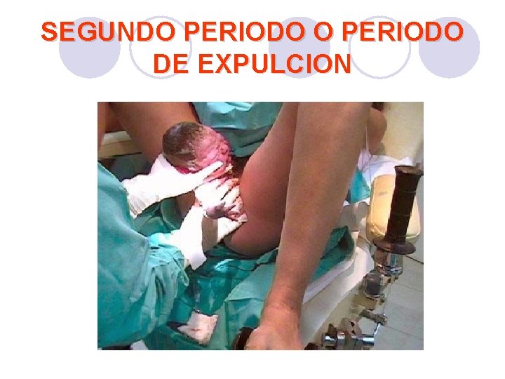SEGUNDO PERIODO DE EXPULCION SEGUNDO PERIODO DE EXPULCION