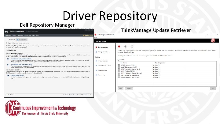 Driver Repository Dell Repository Manager Think. Vantage Update Retriever 