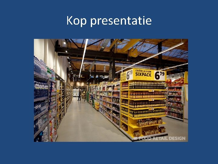 Kop presentatie 