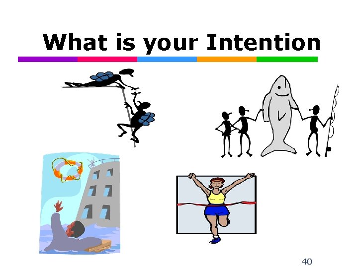 What is your Intention 40 