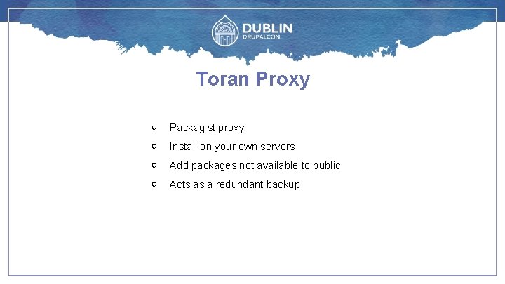 Toran Proxy ￮ Packagist proxy ￮ Install on your own servers ￮ Add packages