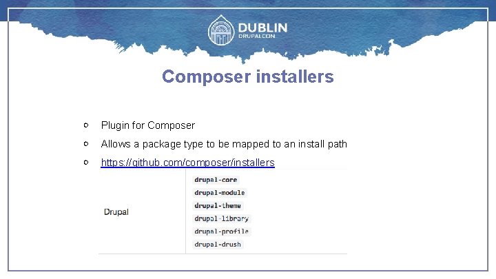 Composer installers ￮ Plugin for Composer ￮ Allows a package type to be mapped