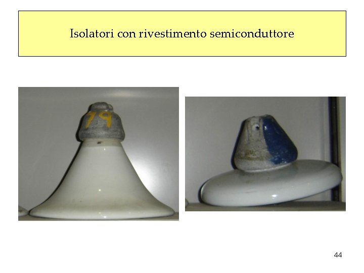 Isolatori con rivestimento semiconduttore 44 