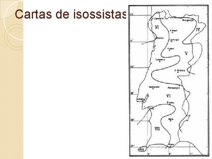 Cartas de isossistas 