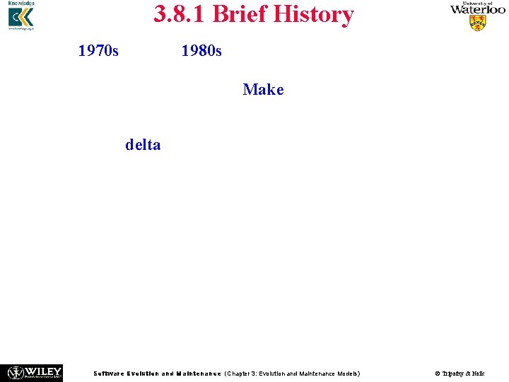 3. 8. 1 Brief History n n n In the 1970 s and the