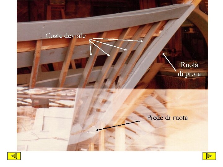 Coste deviate Ruota di prora Piede di ruota 