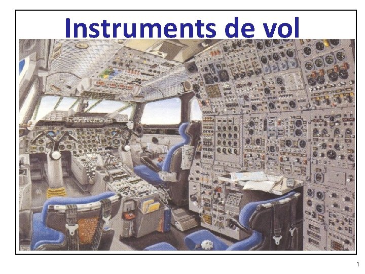 Instruments de vol 1 