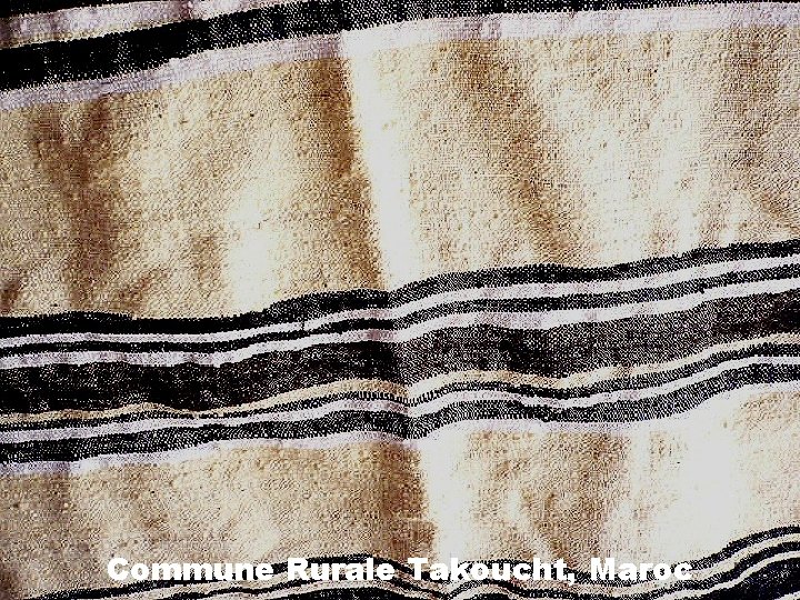 Commune Rurale Takoucht, Maroc 