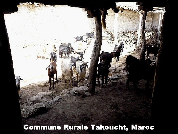 Commune Rurale Takoucht, Maroc 