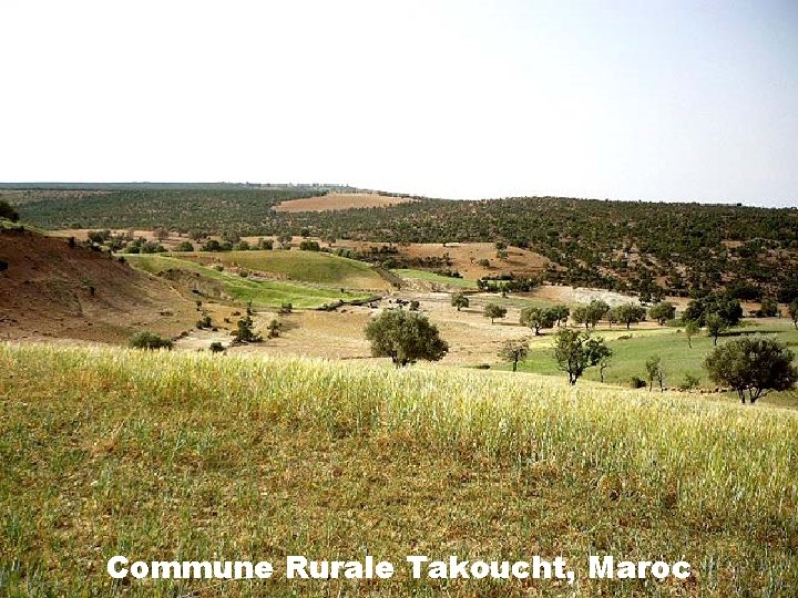 Commune Rurale Takoucht, Maroc 