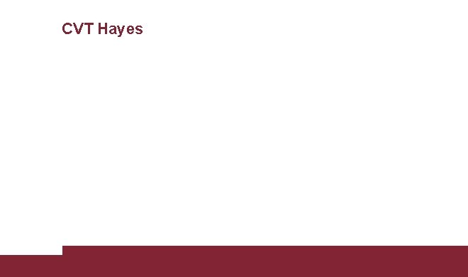 CVT Hayes 