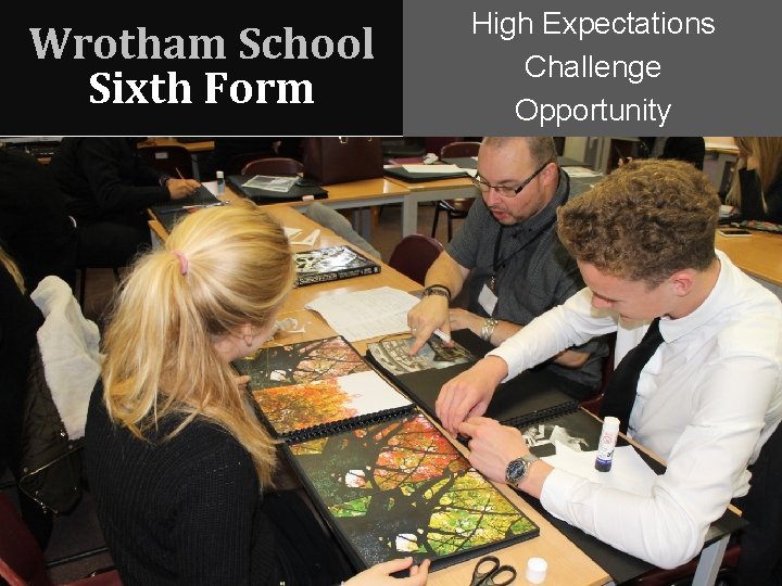 Wrotham School Sixth Form High Expectations Challenge Opportunity 