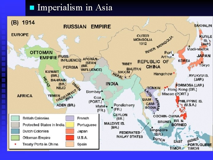 n Imperialism in Asia 