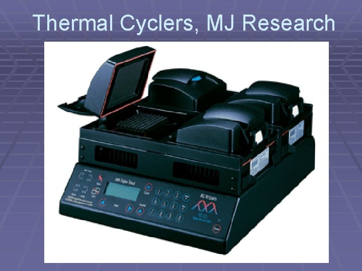 Thermal Cyclers, MJ Research 