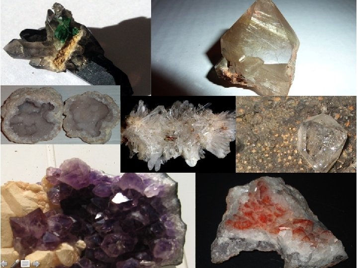 Les quartz aussi peuvent adopter des couleurs très différentes 