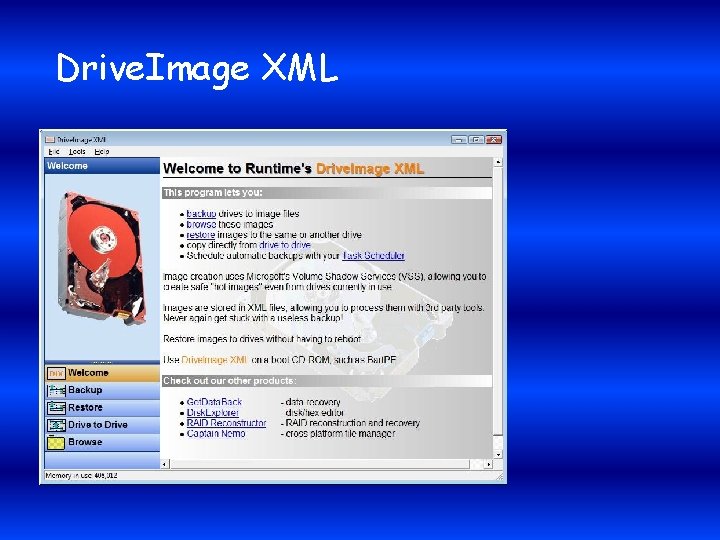 Drive. Image XML Drive. Image XML