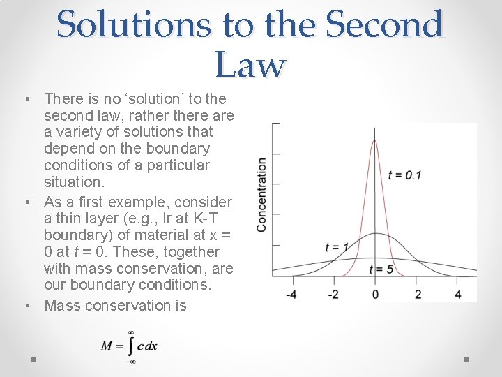 Solutions to the Second Law • There is no ‘solution’ to the second law,