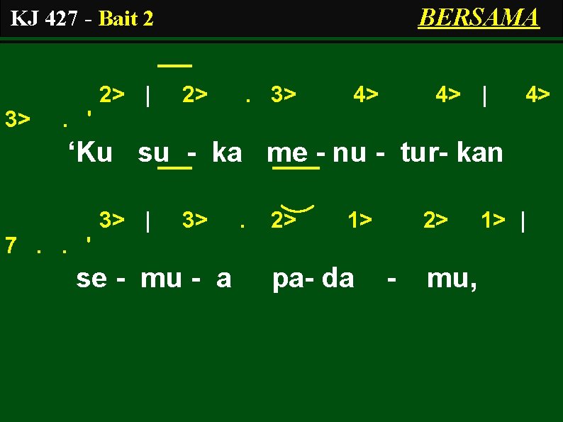 BERSAMA KJ 427 - Bait 2 2> | 3> 2> . 3> 4> 4>