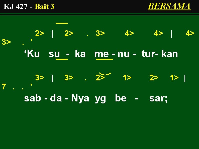 BERSAMA KJ 427 - Bait 3 2> | 3> 2> . 3> 4> 4>