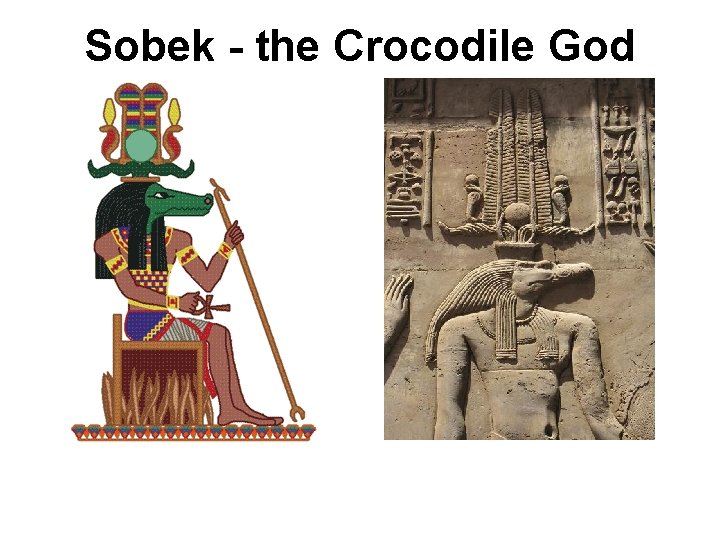 Sobek - the Crocodile God Worshiped at the first capital of Egypt, named Memphis