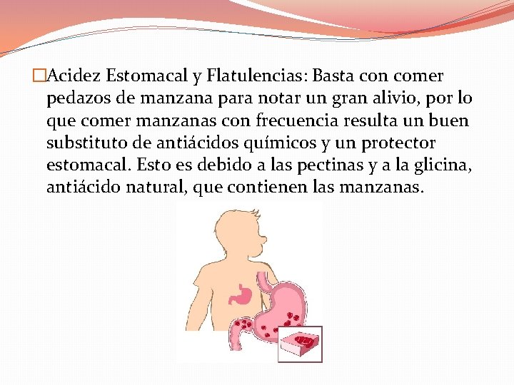 �Acidez Estomacal y Flatulencias: Basta con comer pedazos de manzana para notar un gran �Acidez Estomacal y Flatulencias: Basta con comer pedazos de manzana para notar un gran