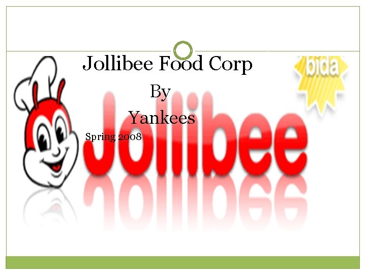 Jollibee Food Corp By Yankees Spring 2008 