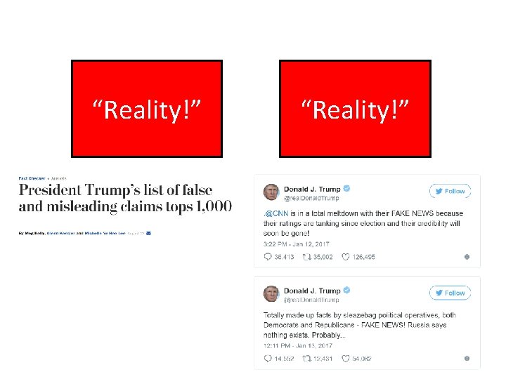 “Reality!” 