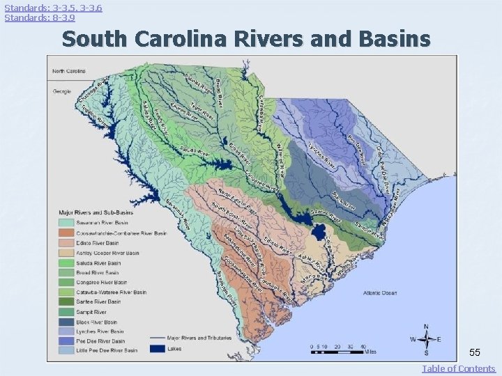 Standards: 3 -3. 5, 3 -3. 6 Standards: 8 -3. 9 South Carolina Rivers