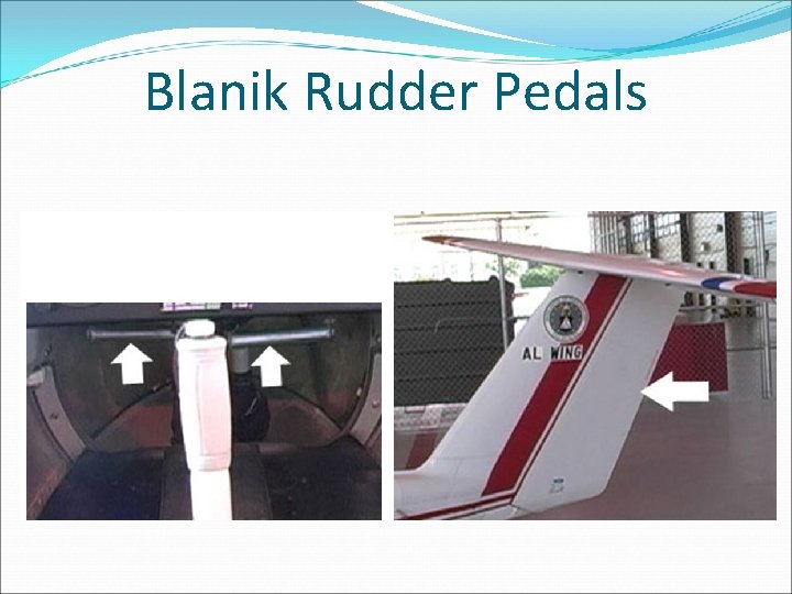 Blanik Rudder Pedals 