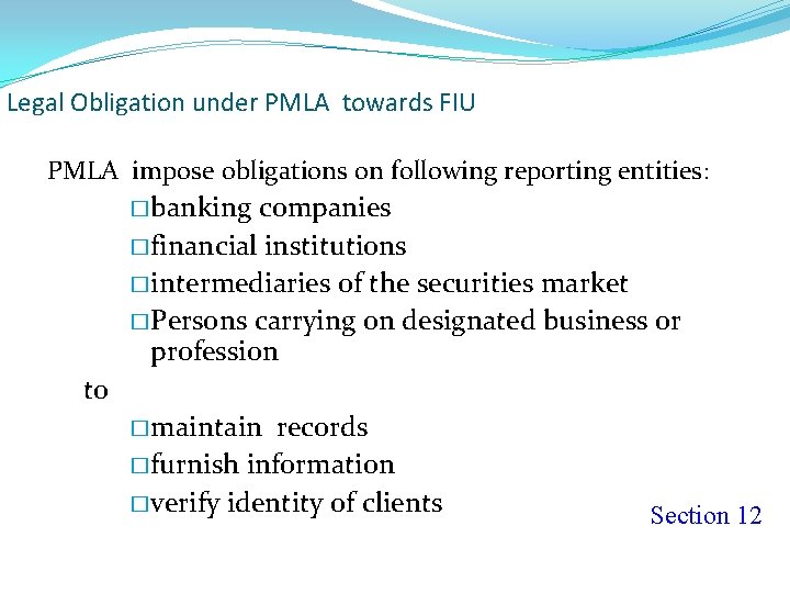 The Prevention Of Money Laundering Act 2002 Enforcement