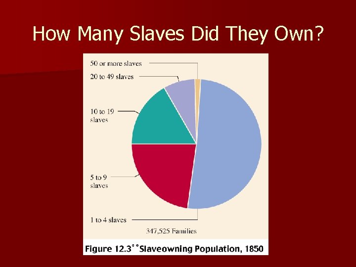 How Many Slaves Did They Own? 