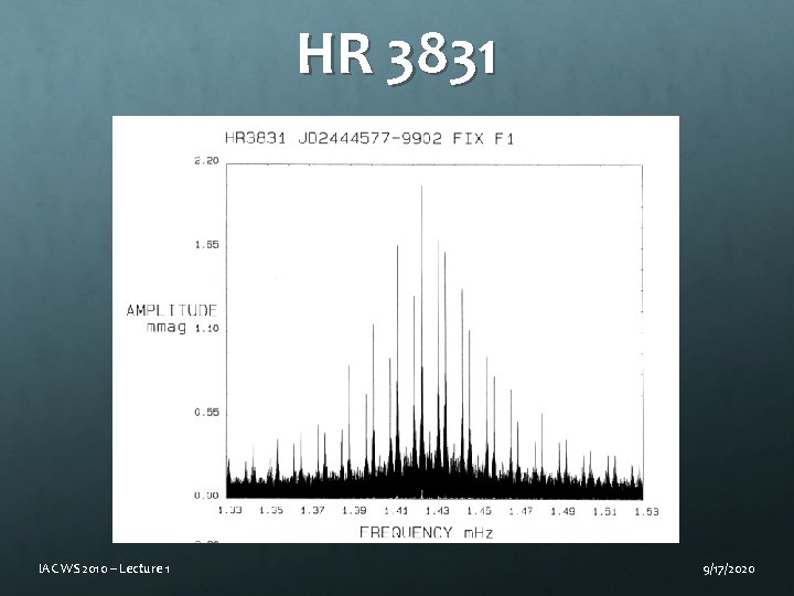 HR 3831 IAC WS 2010 – Lecture 1 9/17/2020 