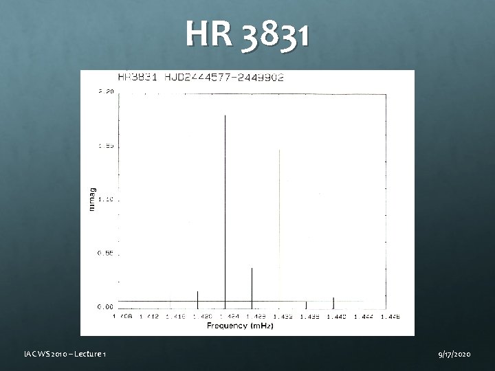 HR 3831 IAC WS 2010 – Lecture 1 9/17/2020 