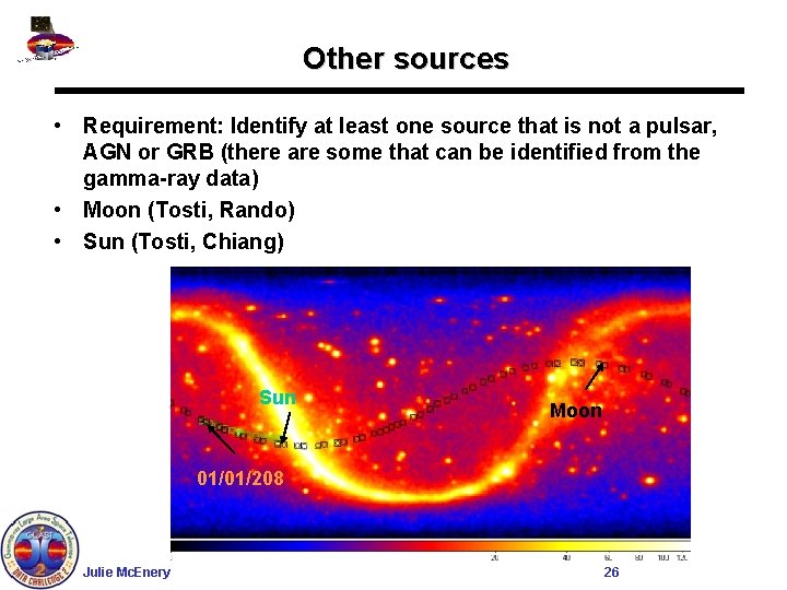 Other sources • Requirement: Identify at least one source that is not a pulsar,