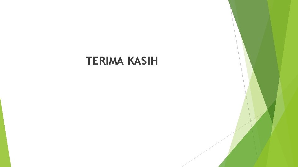 TERIMA KASIH 