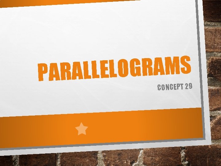 S M A R G O L E L PARAL CONCEPT 29 S M A R G O L E L PARAL CONCEPT 29