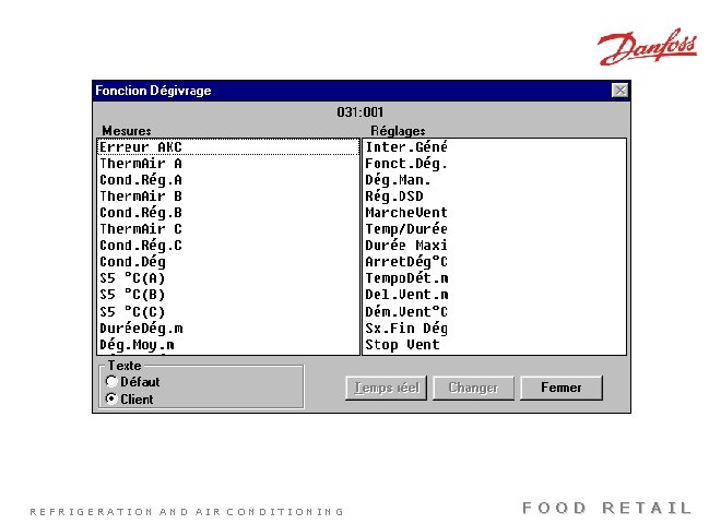 REFRIGERATION AND AIR CONDITIONING FOOD RETAIL 