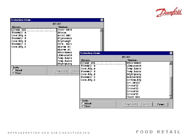 REFRIGERATION AND AIR CONDITIONING FOOD RETAIL 
