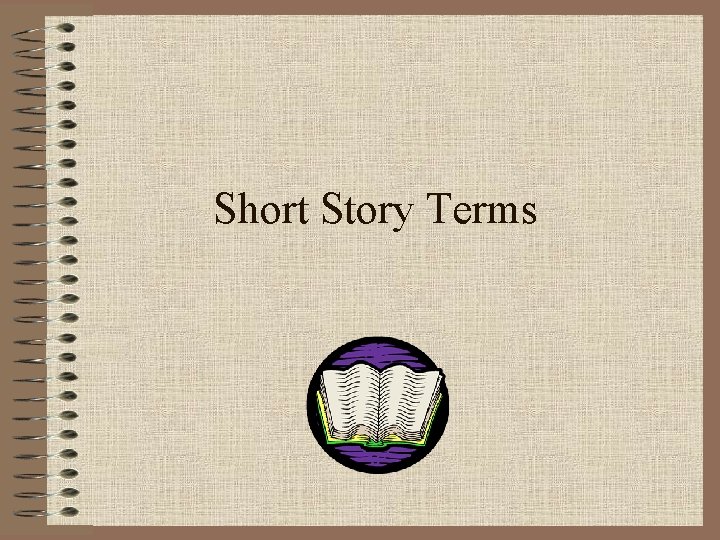 Short Story Terms 