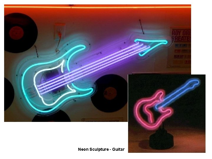 Neon Sculpture - Guitar 