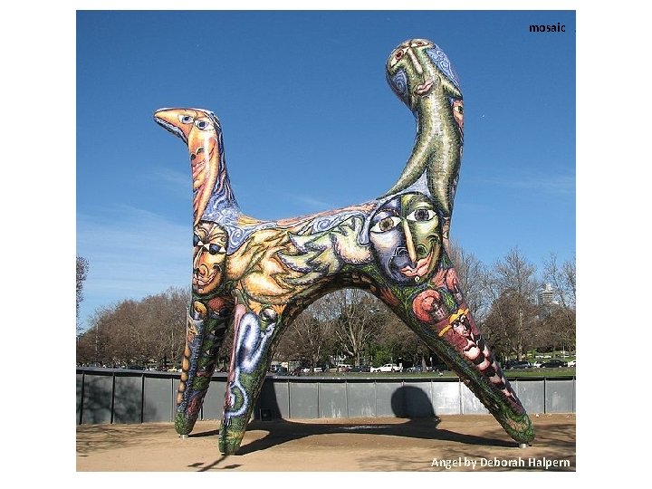 mosaic Angel by Deborah Halpern 