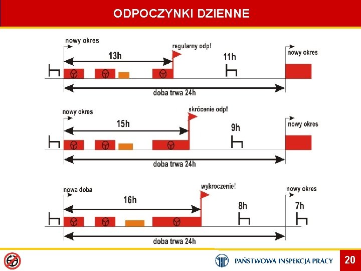 ODPOCZYNKI DZIENNE 20 