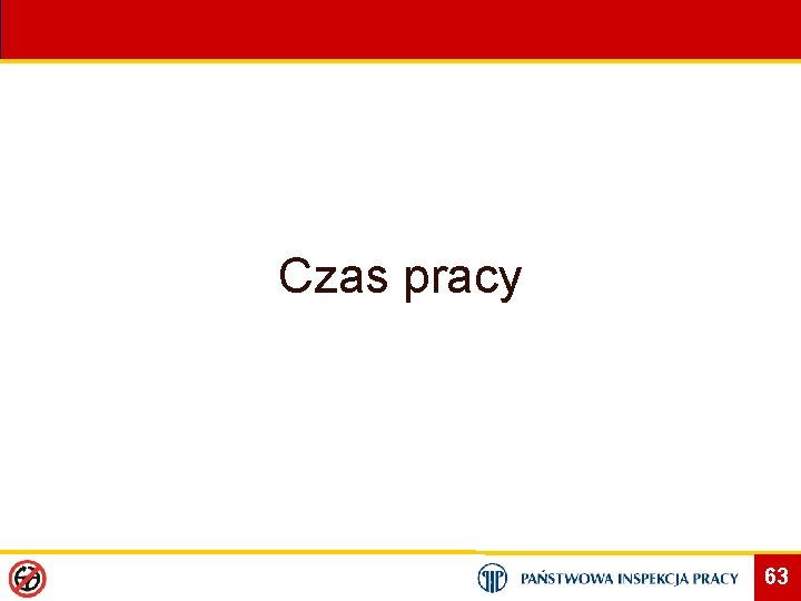 Czas pracy 63 