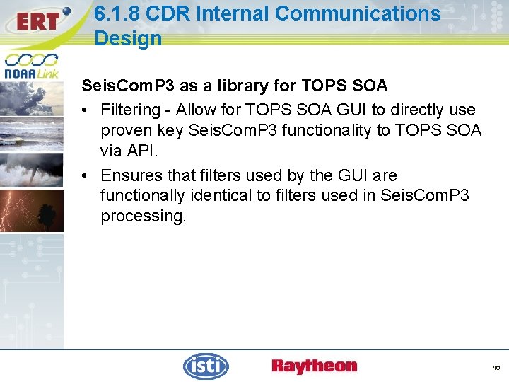 6. 1. 8 CDR Internal Communications Design Seis. Com. P 3 as a library