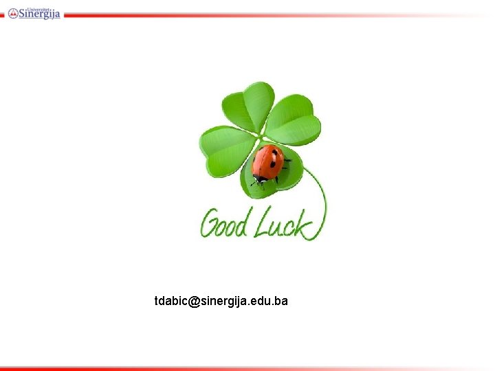 tdabic@sinergija. edu. ba 