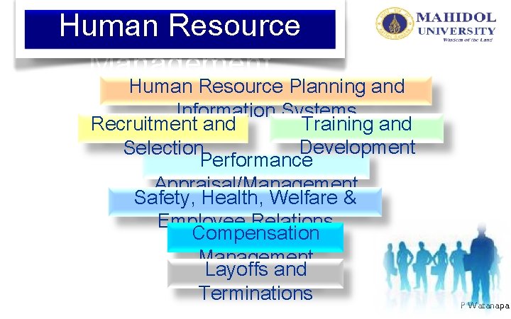 Human Resource Management Human Resource Planning and Information Systems Training and Recruitment and Development