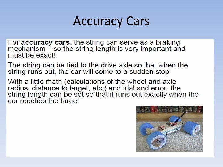 Accuracy Cars 