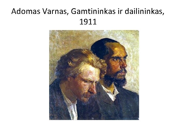 Adomas Varnas, Gamtininkas ir dailininkas, 1911 