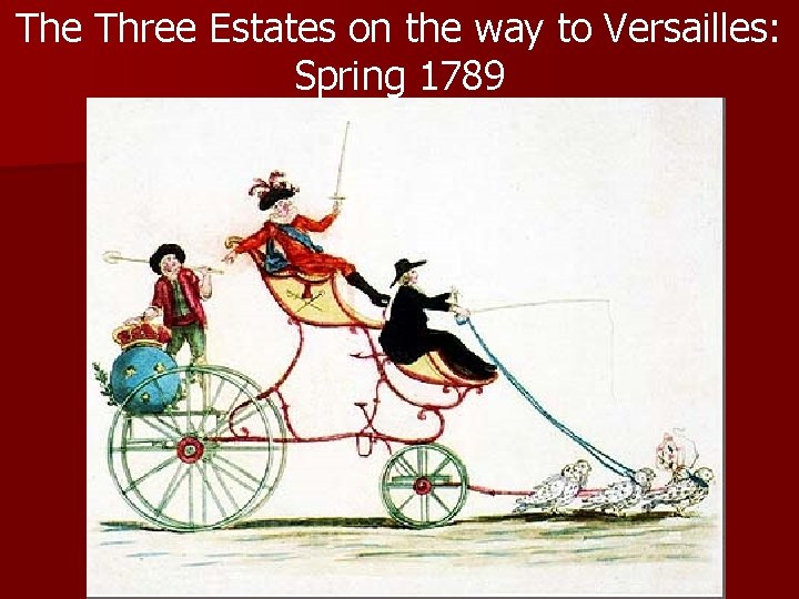 The Three Estates on the way to Versailles: Spring 1789 