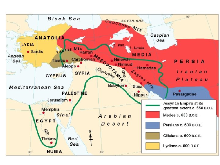 Assyria and its rivals 